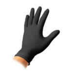 GUANTI NITRILE BLACK M