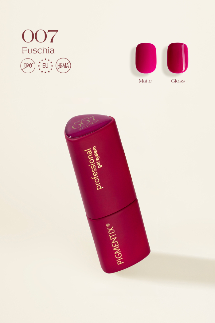 007_pgx_1 PIGMENTIX GEL POLISH - FUCHSIA 007 - immagine 1
