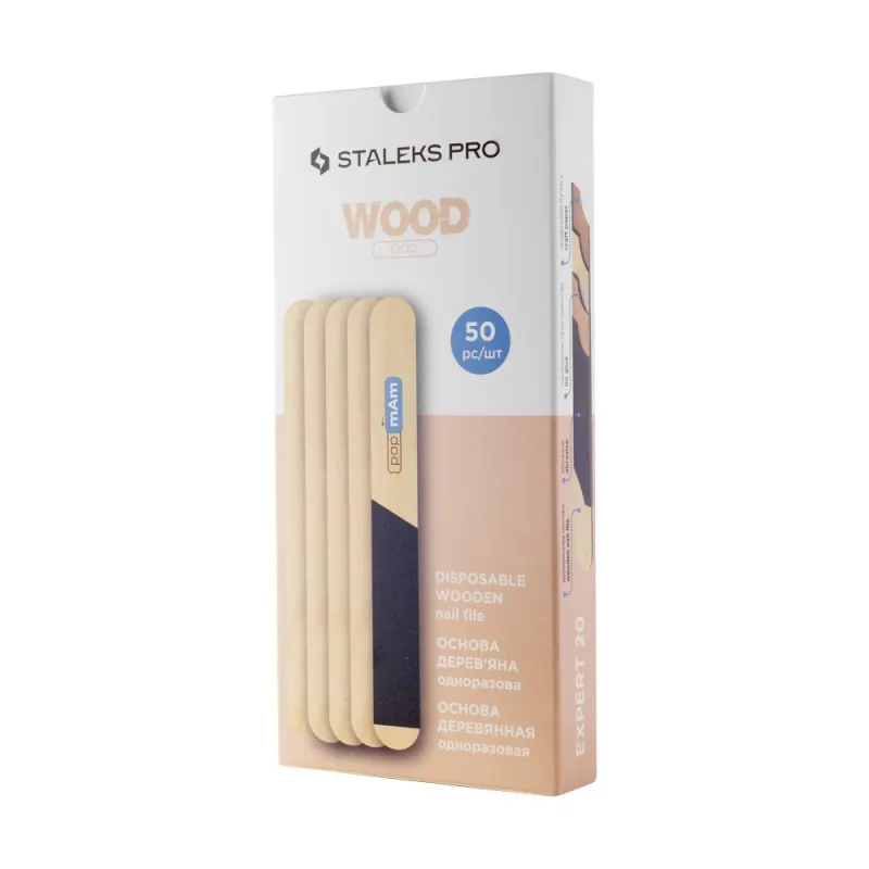 50-pezzi-anima-base-in-legno-per-lime-monouso-adesivi-e-papmam-staleks-pro-expert RICAMBIO WOOD LEGNO - immagine 1