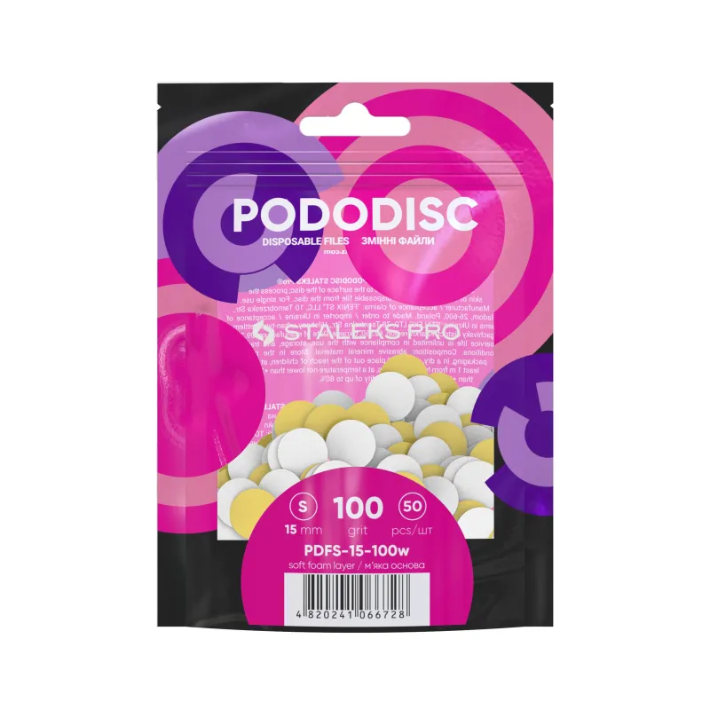 S100S PODODISC S GRIT 100 SOFT - immagine 1