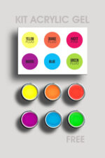 KIT ACRYLIC GEL FLUO - immagine 5
