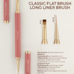 PENNELLO DOUBLE BRUSH FLAT 4 LINER 12MM