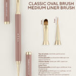 PENNELLO DOUBLE CLASSIC OVAL LINER 9MM