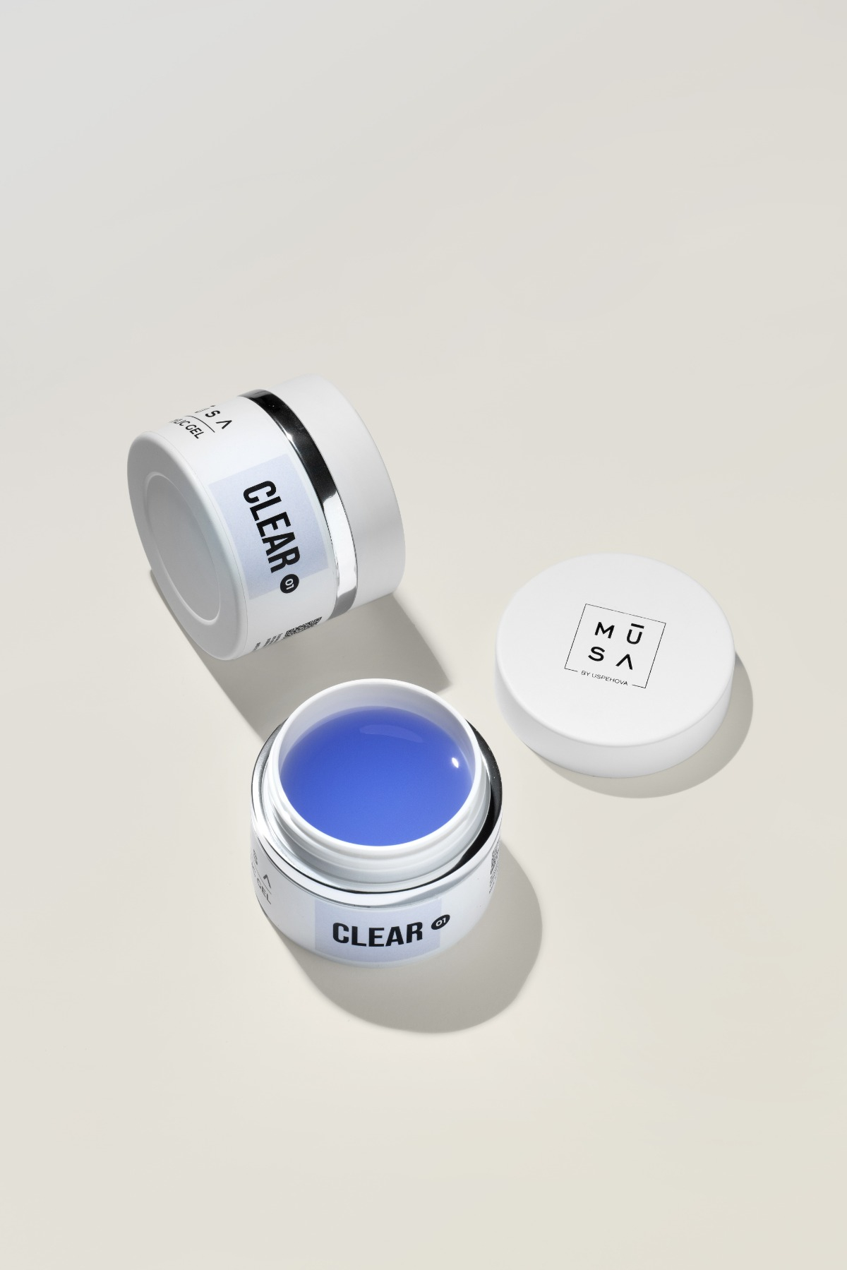 clear_01_1 ACRYLIC GEL 01 50 ML - immagine 1