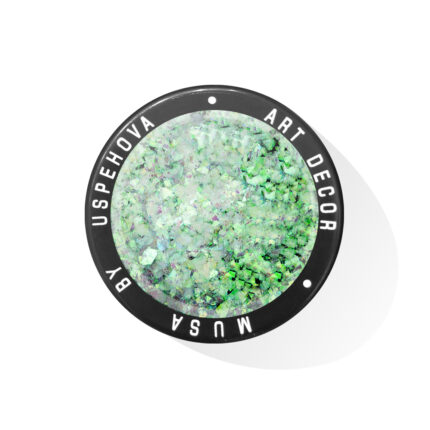 FLAKES GLITTER 322 GREEN GOLD