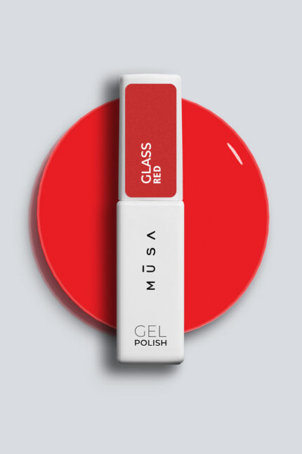 GEL POLISH GLASS RED