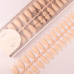 PRESS ON NATURAL MEDIUM OVAL 06