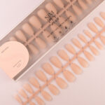 PRESS ON NATURAL SHORT COFFIN 03