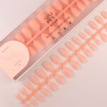 PRESS ON NATURAL SHORT OVAL 01