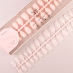 PRESS ON NATURAL SHORT OVAL 02