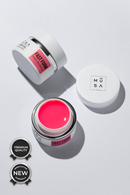 GEL BUILDER FAST FORM PINK BUBBLE