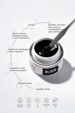 ACRYLIC GEL 33 BLACK 35ML - immagine 4