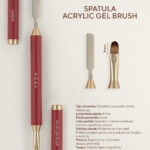 PENNELLO DOUBLE SPATULA ACRYLIC GEL