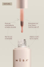 STRUCTURE BASE GEL NATUREL 8 ML - immagine 2